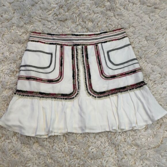 SK The Skunk Beaded & Embroidered Skirt - Picture 2 of 6